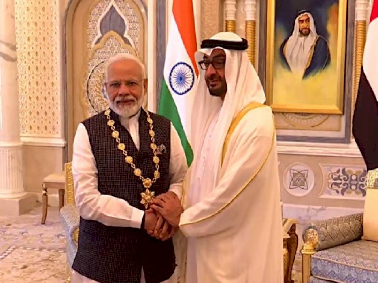 जानें, प्रधानमंत्री नरेंद्र मोदी को क्यों  मिला संयुक्त अरब अमिरात का सर्वोच्च नागरिक सम्मान?