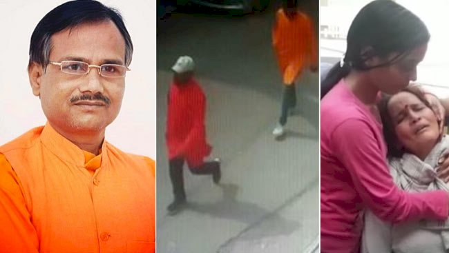 हिंदूवादी नेता कमलेश तिवारी हत्याकांड में नया मोड़,मृतक की माँ का स्थानीय बीजेपी नेता पर साजिश का आरोप,पुलिस ने आरोपी अनवारुल से की पूछताछ