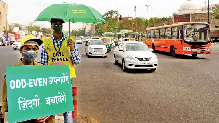 दिल्ली-एनसीआर के लोगों को प्रदूषण से राहत नहीं, छाई है स्मॉग की मोटी परत, ऑड-ईवन व्यवस्था लागू