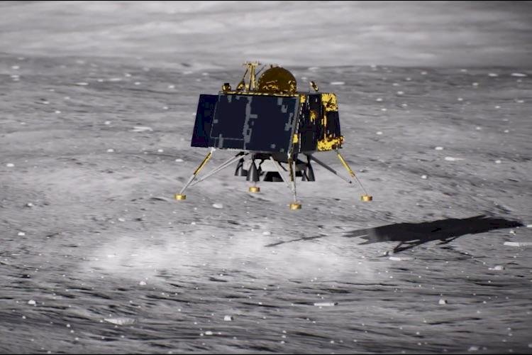 चंद्रयान-2 के लैंडर विक्रम की चांद पर हुई थी करीब 500 मीटर की ऊंचाई से हार्ड लैंडिंग,केंद्र सरकार ने संसद में दिया लिखित जवाब
