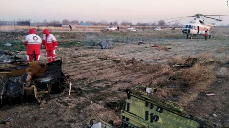 ईरान की राजधानी तेहरान में यूक्रेन का बोइंग 737 विमान तकनीकि कारणों से हुआ क्रैश,हादसे में 180 लोगों की मौत