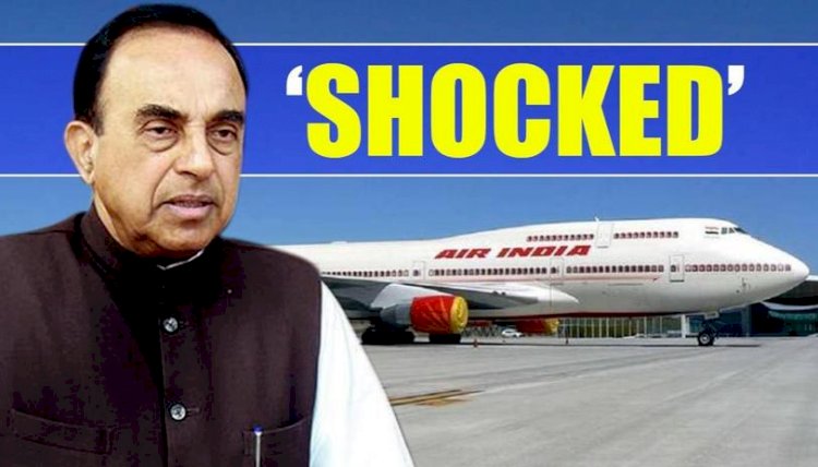 बीजेपी नेता सुब्रमण्यम स्वामी ने एयर इंडिया के सौदे को बताया राष्ट्रविरोधी,सुप्रीम कोर्ट जाने की दी चेतावनी,मोदी सरकार बेचने जा रही है अपनी 100 फीसदी हिस्सेदारी