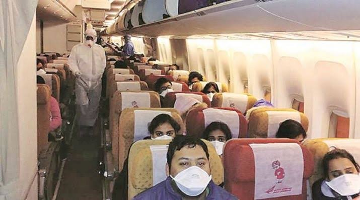 चीन के वुहान से 324 भारतीयों को लेकर दिल्ली पहुंचा एयर इंडिया का विमान,एहतियातन मानेसर और छावला में की गई है रखने की व्यवस्था,सभी की होगी मेडिकल जांच