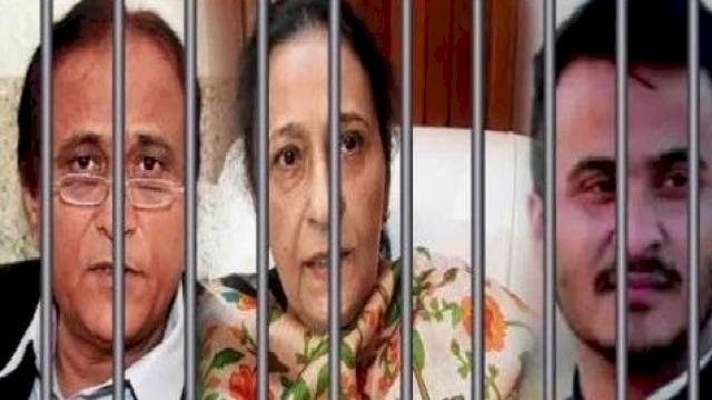 पत्नी और बेटे के साथ सीतापुर जेल में शिफ्ट किए गए सांसद आजम खां,उत्तर प्रदेश पुलिस ने सुरक्षा कारणों का दिया हवाला