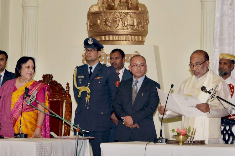 पूर्वोत्तर राज्य मणिपुर में राजनीतिक संकट, तीन साल पुरानी बीजेपी गठबंधन सरकार में पड़ी दरार,उपमुख्यमंत्री जयकुमार सिंह से वापस लिए गए सभी महत्वपूर्ण मंत्रालय