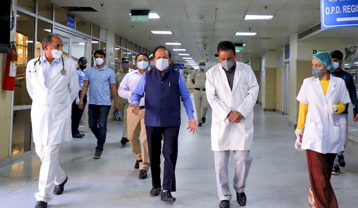 Corona Update : केंद्रीय स्वास्थ्य मंत्री डॉ. हर्षवर्धन ने दिल्ली में दी जा रही छूट पर जतायी चिंता, कहा-यहां लॉकडाउन में नहीं दी जानी चाहिए ज्यादा ढील