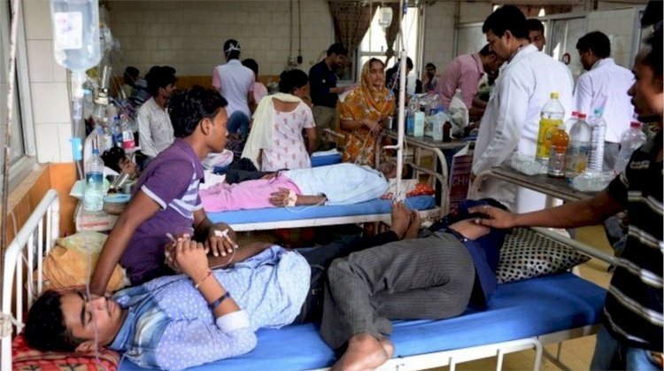 दिल्ली-एनसीआर में रिकॉर्ड तोड़ रहा है डेंगू, पीड़ितों को नहीं मिल रहे बेड, जमीन पर लेटने को मजबूर
