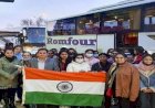 भारतीय छात्रों का  यूक्रेन में ‘ढाल’ बना तिरंगा, तिरंगे के साये में वापस लौट रहे वतन