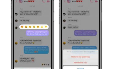 फेसबुक मैसेंजर पर यूजर्स 10 मिनट के अंदर डिलीट कर सकेंगे भेजा गया मैसेज