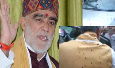 केंद्रीय स्वास्थ्य राज्यमंत्री अश्विनी चौबे पर निशांत नामक युवक ने फेंकी स्याही,डेंगू मरीजों से मिलने पीएमसीएच पहुंचे थे मंत्री