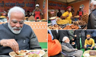प्रधानमंत्री नरेंद्र मोदी के लिट्टी-चोखा खाने से बिहार में चढ़ा सियासी पारा,विपक्षी दलों ने साधा निशाना,बीजेपी और जेडीयू ने जवाब दिया करारा