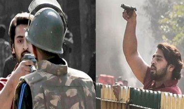 दिल्ली हिंसा के दौरान बंदूक लहराने और फायरिंग करने वाला शख्स शाहरुख गिरफ्तार,अंकित शर्मा की हत्या का आरोपी ताहिर हुसैन अभी भी फरार
