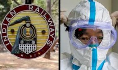 कोरोना महामारी के बीच  रेलवे का प्रशंसनीय योगदान