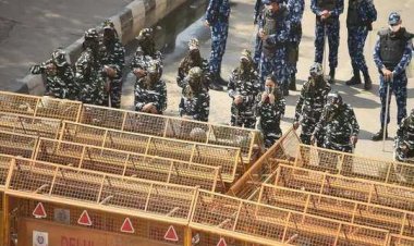 किसानों के चक्का जाम को देख दिल्ली छावनी में तब्दील, इन मेट्रो स्टेशन के गेट बंद किए गए