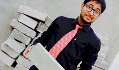 यूज हुए मास्क और PPE किट से ईंट बनाता है ये शख्स, नाम है 'रिसाइकल मैन'