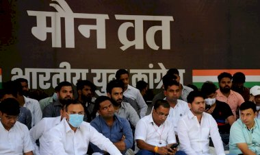 दिल्ली में भी दिखा लखीमपुर खीरी हिंसा का विरोध, कांग्रेस नेता एलजी ऑफिस के सामने मौन व्रत पर बैठे