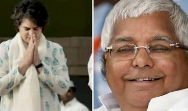 लालू यादव के समर्थन में आईं प्रियंका गांधी, ट्वीट कर लिखा- राजनीति के कारण उन पर हमला