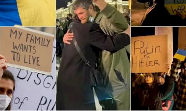 दुनिया का समर्थन जेलेंस्की को, रूस में भी पुतिन का विरोध