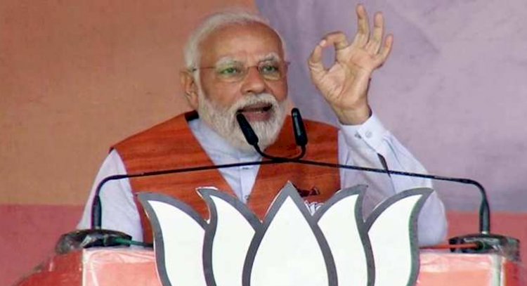 जनता की मदद से यूपी चुनाव में लगेगा जीत का चौका : पीएम मोदी